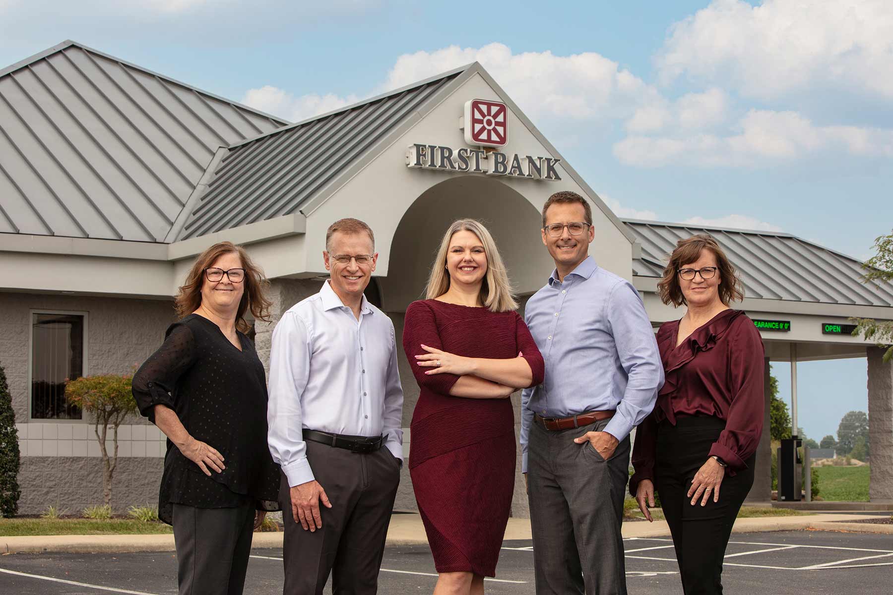 Haubstadt's Hometown Banking Team